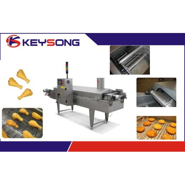 Full  Automatic Corn Curls Frying Food Making Machine For Chicken Snacks Chips