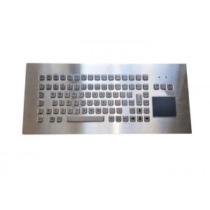 English Industrial Computer Keyboard , Laser Logo USB Keyboard With Touchpad