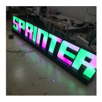 China High Brightness LED Light Customized 3d Luminous Acrylic Letter Sign for Outdoor Store on sale