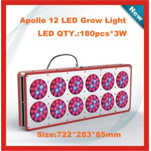 led grow light apollo 12 180*3w high power epistar 3w leds chipset red and blue for veg and