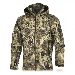 Water Proof Mens Camo Hunting Jacket Breathable Polyester Mesh Lining