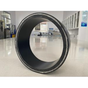 Reinforced ultra-high polymer continuous composite pipe