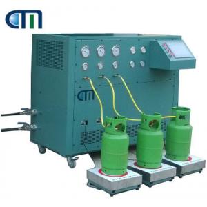 Three Stations R22 / R134a Refrigerant Charging Filling Machine for ISO Tank