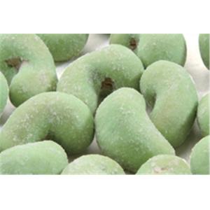 Wasabi Cashew Nut Snacks , OEM Roasted Cashew Nuts With Health Certificate