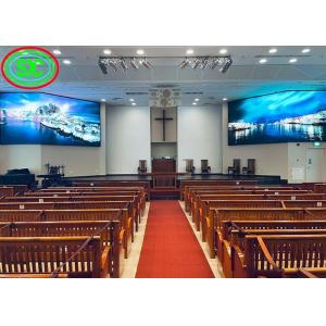 Front Open Magnetic Indoor Full Color LED Display 4mm Pitch Life span 100000 Hours
