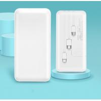 China Power Bank with Type C,lightning,Micro Cable 8000mah,10000mah,20000mah with for sale