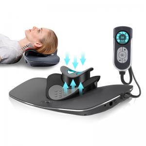 China Electric Heated Neck Massager Voltage 12v With External Electrotherapy Pads supplier