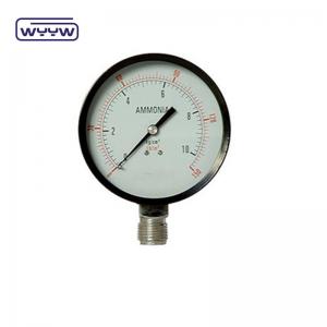 China OEM Air Ammonia Pressure Gauge Manometer / Indicator / Meter supplier