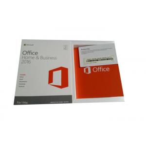 China Global Updated Microsoft MAC Office 2016 HB For Mac Online Key Retail Box supplier