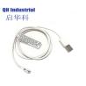 China Shenzhen factory with 2 pogo pin connector smart watch fast charging cable magnetic usb data cable charger wholesale