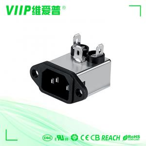 China General Inline AC IEC EMI Filter IEC320 Socket Electrical Outlet supplier