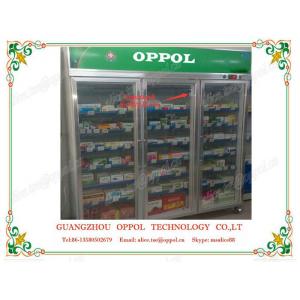 OP-1008 Digital Display Temperature Humidity Record Drugstore Display Freezer