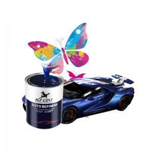 Professional Grade 1 Color Car Paint Refinishing with 	Auto Clear Coat Paint