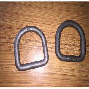 Forged Steel Safety D Rings / Lifting D Rings One Way Buckle LC8KN Stamping