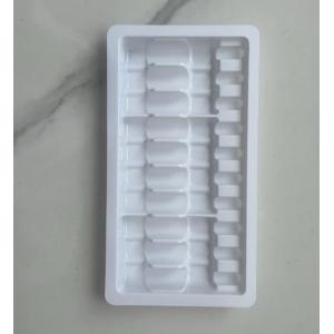China 2mlのアンプルのための10個のプラスチック内支え,2つのセットの10mlの注射水液体口服用液体注射器用トレイとプラスチックトレイのためのブリスターボックス wholesale