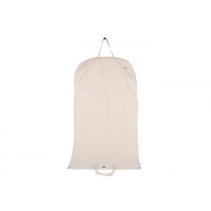China 60x138cm Cotton Garment Bag White Hanging Garment Covers OEM supplier
