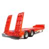 China 2 ou 3,5 " King Pin Intercâmbio 65 toneladas Lowbed Trailer com eixos extensíveis wholesale