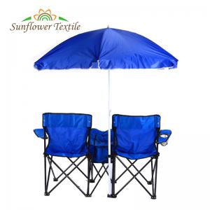 150x52x85cm Foldable Beach Chair With Table Camping Stool Or Table End Set