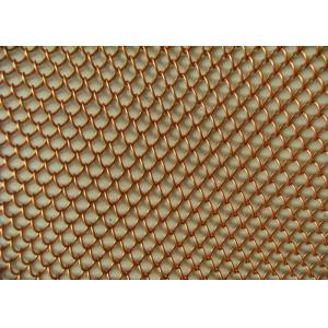 Decorative Metal Wire Mesh / Chain Melt Mesh For Architecture Decoration