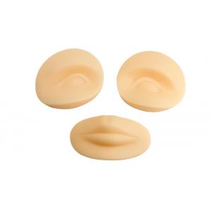 High Quality Cheap Price 3D Silicone Uninstall Model Head With Eyes And Lip For Permanent Tattoo Makeup Training School