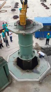 China Vertical Hume Pipe making machine for precast Concrete pipe on sale 