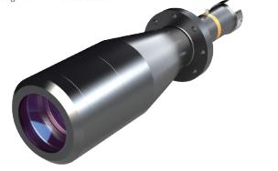 Lente de visión artificial para medición de refracción de pared exterior 360° para superficie cilíndrica