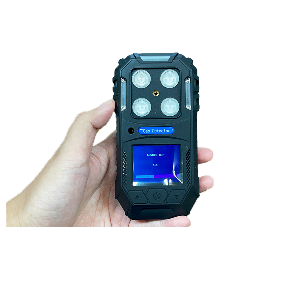 China MS104K Portable 4-in-1 Gas Detector for O2, CO, H2S, and LEL Monitoring wholesale