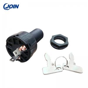 China Electric Golf Cart Accessories 36V Or 48 Volts Ignition Key Switch 101826201 supplier