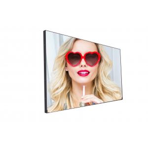 Retail UHD 450nits Super Thin LCD Advertising Display Indoor LCD Big Screen