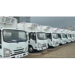 China 93KW 125HP Isuzu Refrigerated Van Diesel 4×2 Isuzu Freezer Truck supplier