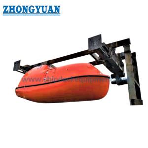 China Telescope Type Lifeboat Davit Ship Life Saving Equipment supplier