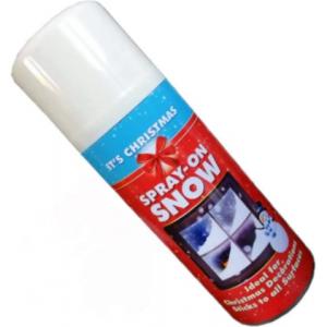 Multiscene Christmas Artificial Spray Snow Odorless Window Spray Snow