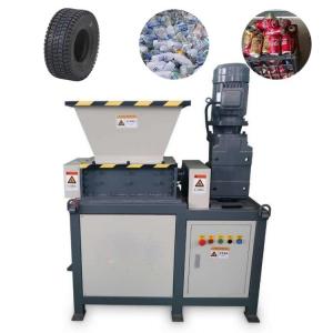 China 110-130kg/h Rubber Crusher Machine Wood Pallet Tyre Recycling Shredder Machine supplier