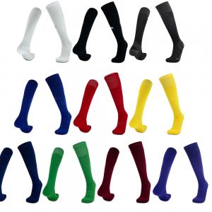 China Knee High Soccer Grip Socks Quick Dry Long Football Socks supplier