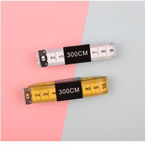 China Double Scale Clothing Tape Measure 300cm 120 Inch Size Soft For Body Measuring supplier