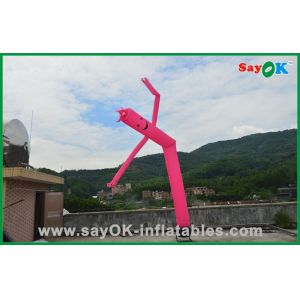 China Dancing Inflatable Man Blower 950W Air Dancers Inflatable Tube Man With Led Light H3m~H8m wholesale