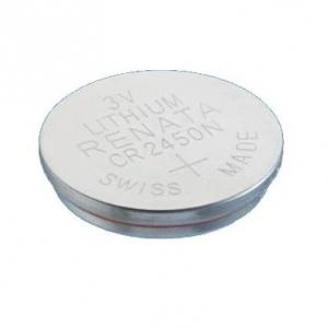 China CR2450N.SC Coin Cell Battery 3V 24.5x5.0mm 540mAh Card Unit Packaging supplier