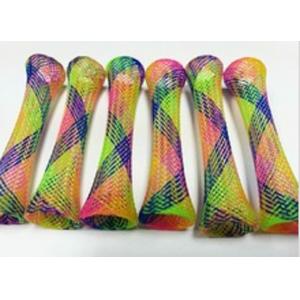 China Kitty Boinks Colorful Flexible Mesh Tubes Cat Toy Pets Products supplier