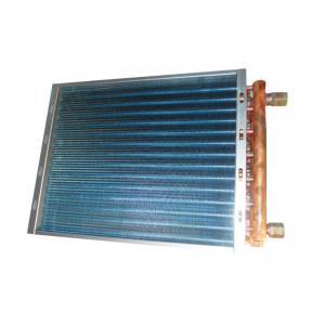 China Aluminium Fin Heat Exchanger , 16x20 Water To Air Heat Exchanger Copper Tube supplier