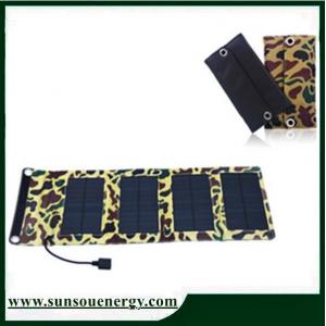 China 7w folding solar panel charger kits price, high quality portable solar panel charger for digital devices supplier