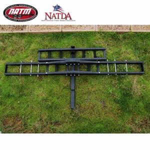 500lbs Steel Motorcycle Carrier Black Powder Coated For 2" Hitches