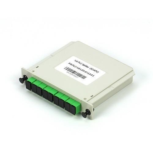 APC FTTx Fibra Óptica Splitter 1x8 Plc Splitter con diseño compacto