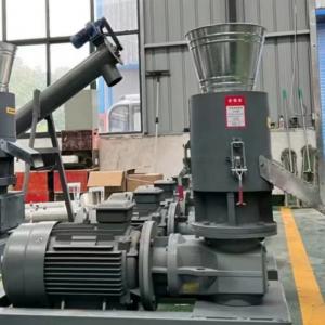 China Customized 7.5KW Making Wood Pellet Biomass Pellet Machine Small Biomass Pellet Machine Full-Automatic Pellet Machine supplier