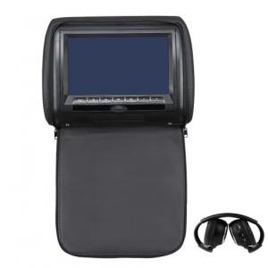 China 16 / 9 Mode Automobile Headrest DVD Player , Touch Screen Headrest Monitor 9 Inch 800*480 Pixels supplier