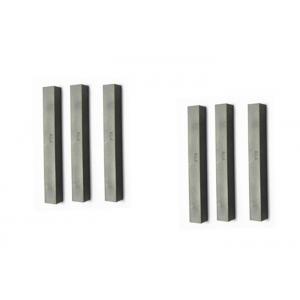 China Widia Cemented Tungsten Carbide Flat Square Strips Bars for Conveyor Belt Scrapers supplier
