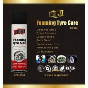 China Spray Tyre Foamy Cleaner automotive cleaning products No Harm To Human supplier