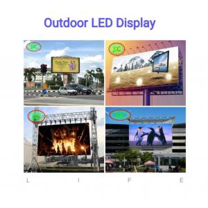 China Outdoor P10 full color energy saving led display screen IP65 for advertising supplier