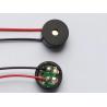 Black AC Type Magnetic Door Buzzer , 2048 Hz Electromagnetic Buzzer With