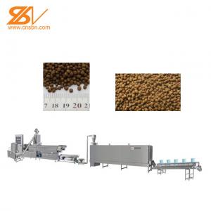 China Staineless Steel Food Grade 201 Fish Feed Pellet Extruder Modular Structure supplier