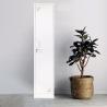 China Nordic Style One Door Wardrobe With Mirror , Home Steel Wardrobe No Screws wholesale